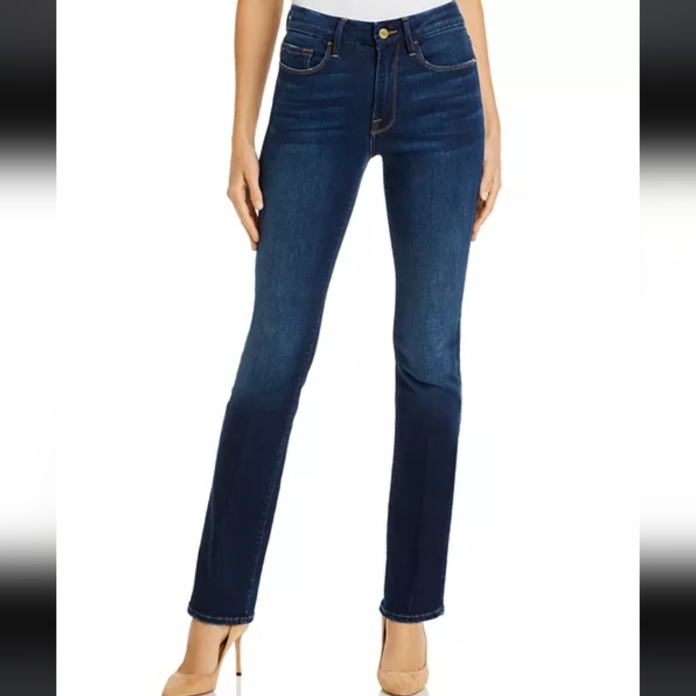 Frame Denim Le Mini Boot Jeans In Augusta